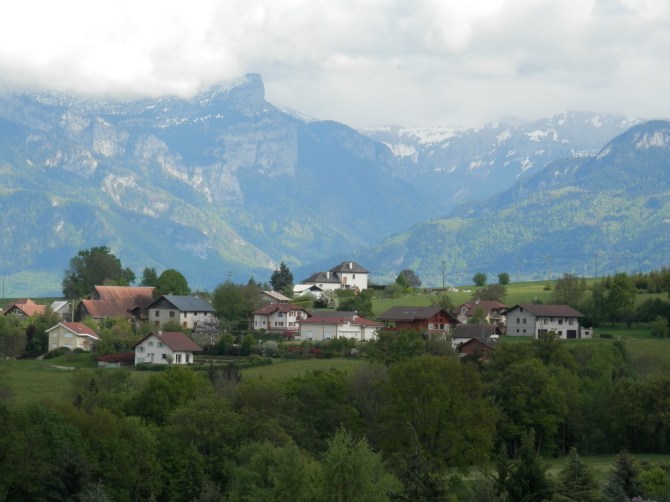 Dream house hunting near Geneva, Switzerland in the French countryside.