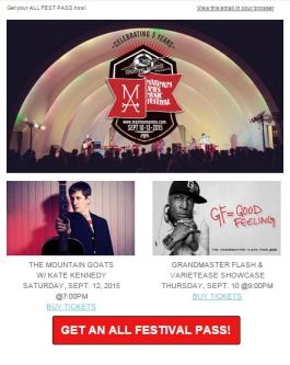 Here is a press release I wrote for Maximum Ames. I sent it out to potential sponsors for the Sept. 10-13, 2015, Maximum Ames Music Festival. The document was also sent to subscribers of the Maximum Ames MailChimp newsletter site.